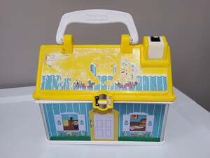 Fisher-Price Little People Take Along House Carry Case Toy 2008